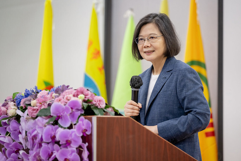 出席土木技師公會全國聯合會 蔡總統：盼積極辦理耐震標章認證