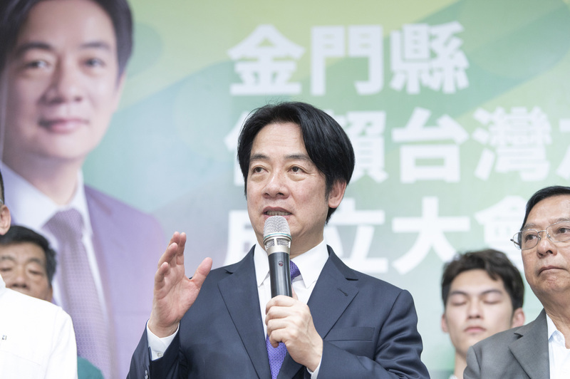 賴清德：讓金門從守護台灣的前線變世界進出台灣的前門