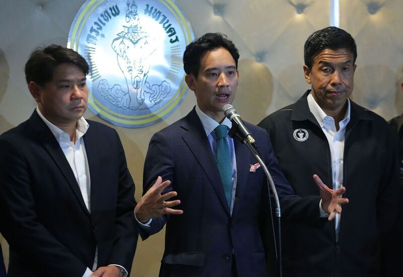 泰國前進黨皮塔拜會曼谷市長 討論空污交通問題