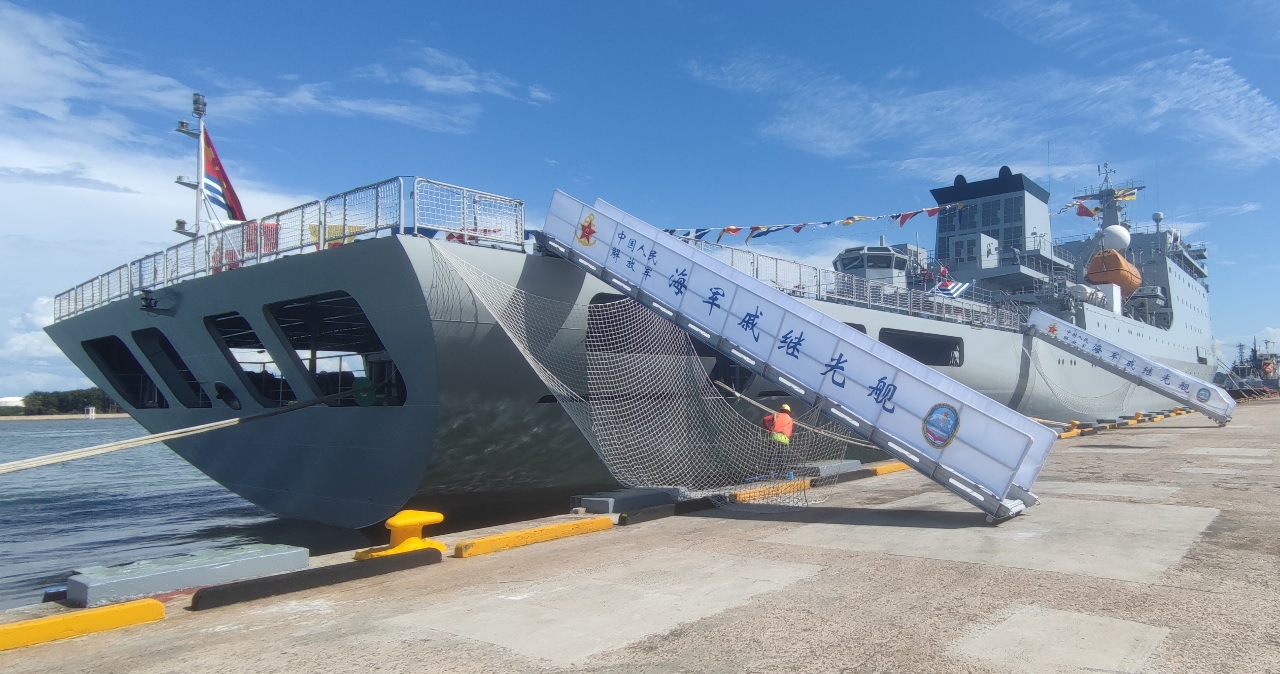 中菲南海爭議持續 中國訓練艦航往菲律賓