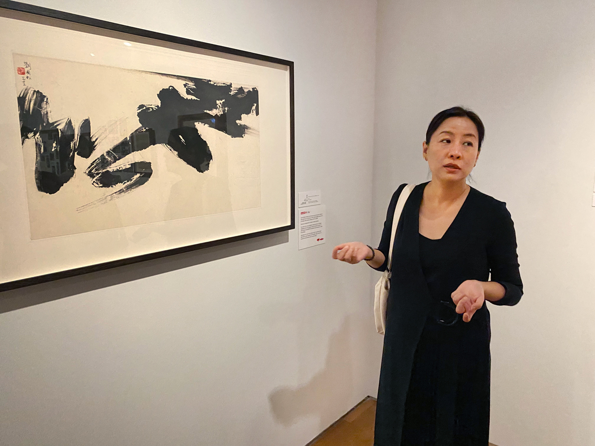 劉國松「實驗悟道」 捐星20畫作與摯友作品相伴