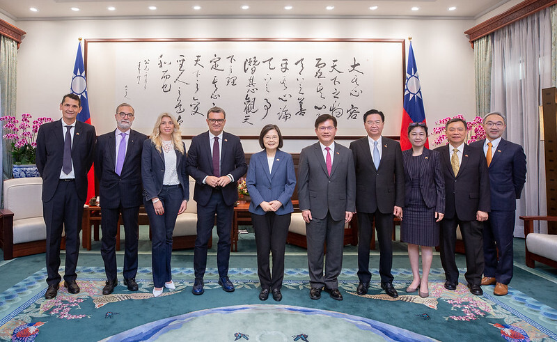 義大利是重要夥伴 總統盼共同守護區域穩定