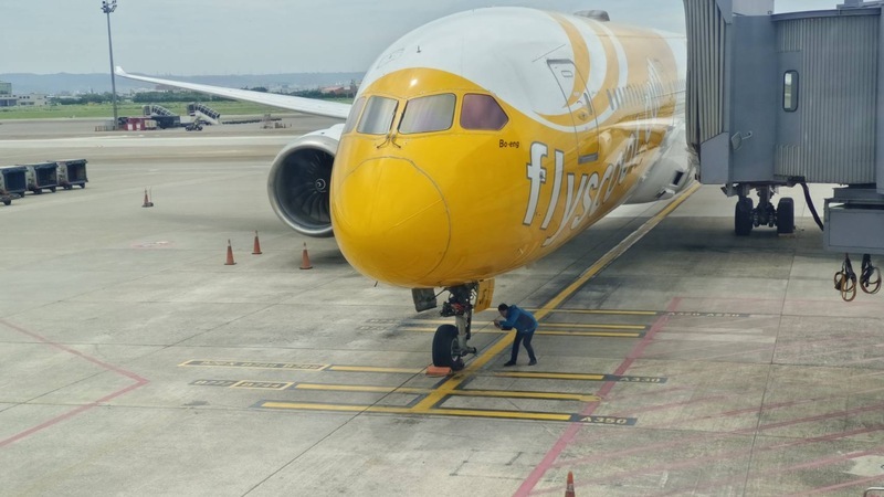 酷航班機降落鼻輪少一顆  抵達桃機才發現