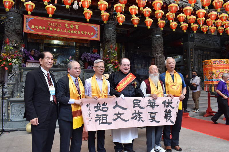 三重先嗇宮與中國共祭  引起藍綠統戰論辯