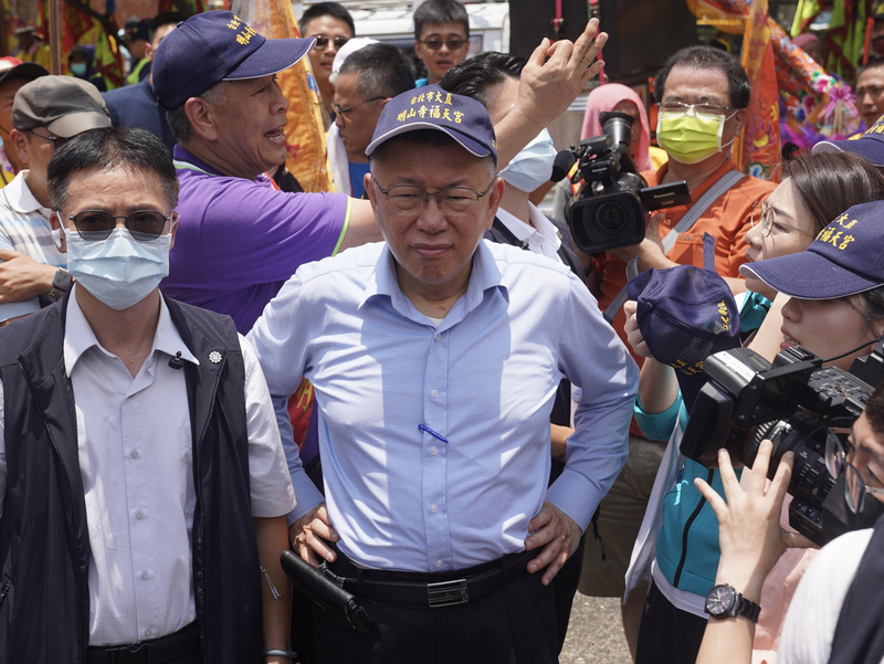 遭批提服貿是為爭取北京支持 柯文哲回嗆：放狗咬人