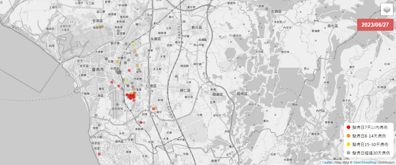 登革熱南部疫情嚴峻 疾管署估高峰期在10月