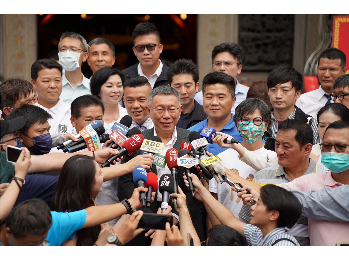 金溥聰為侯友宜操盤 柯文哲：有助侯選情