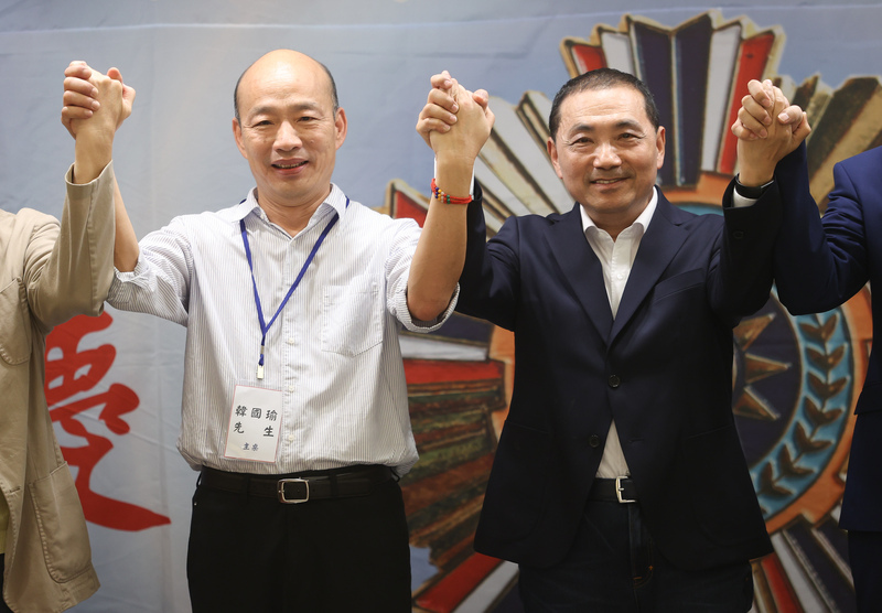 與韓國瑜世紀大和解 侯友宜：深自檢討 會做更好