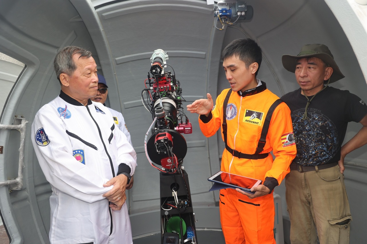 合歡山遠端天文觀測系統啟用 可360度看星空
