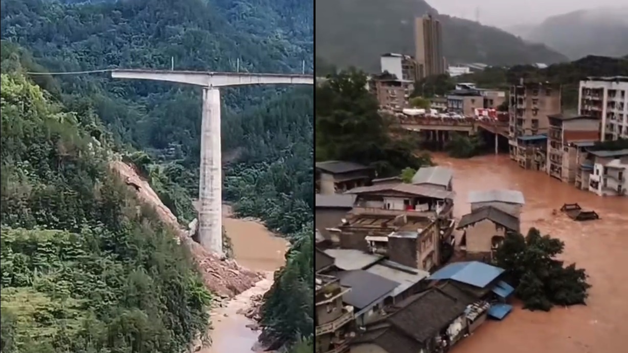 重慶等地強降雨 洪水造成重大損失