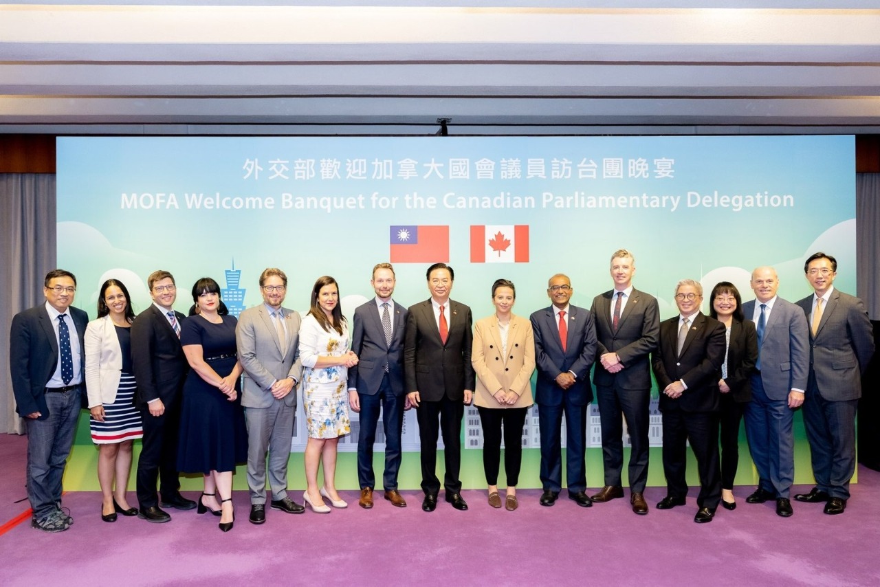 加國國會議員團訪台 吳釗燮感謝以具體行動挺台