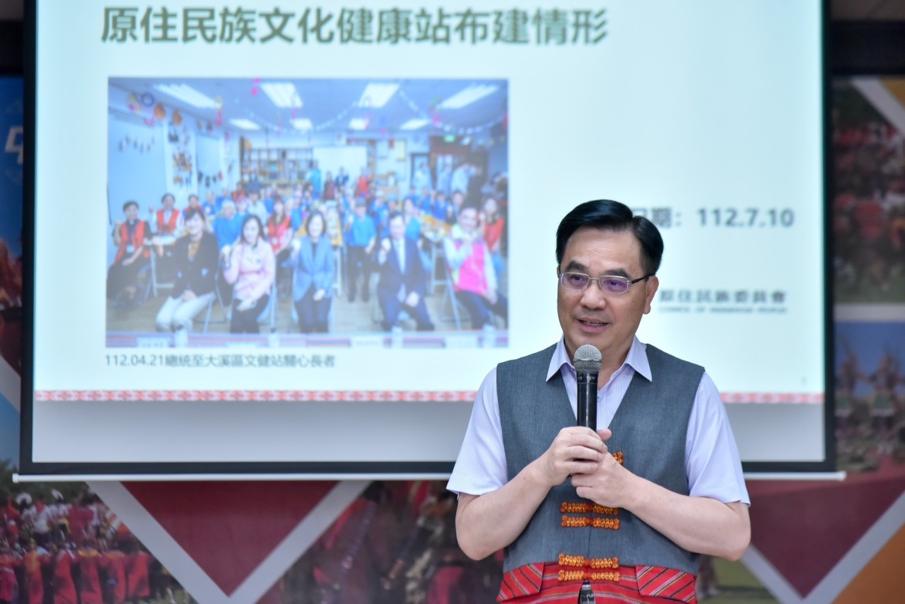 原民會主委：文化健康站已達503站 原住民平均餘命增2歲