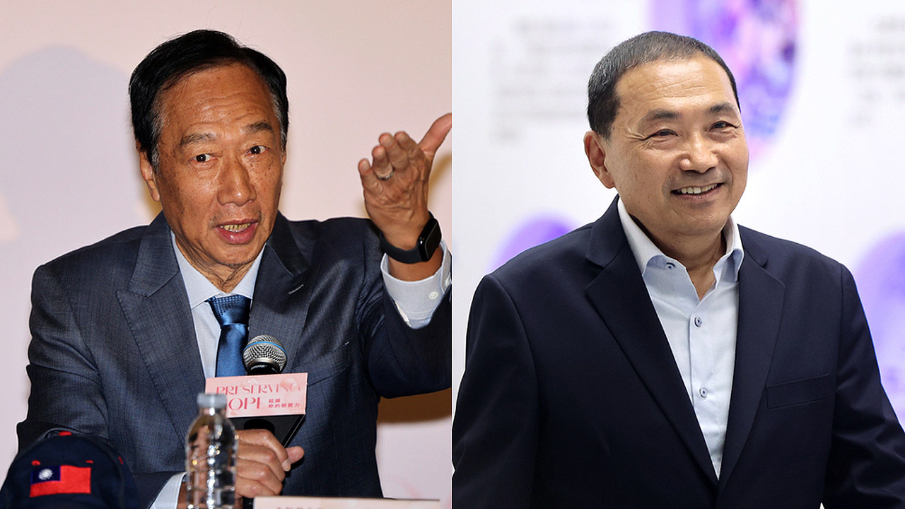 梧棲浩天宮起馬宴 郭台銘侯友宜先後出席未同台