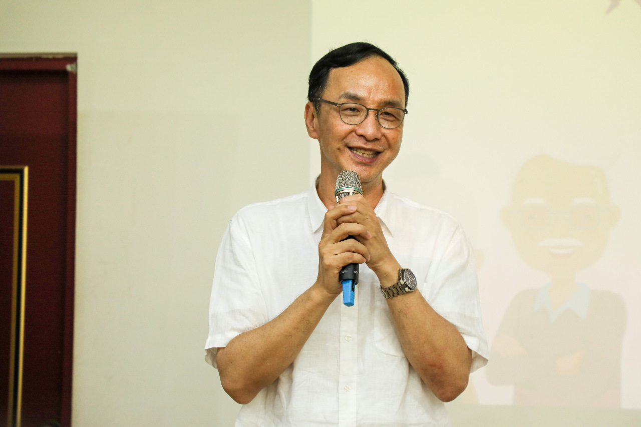 朱立倫：隨著造勢大會、後援會舉辦就能消弭「換侯」聲浪