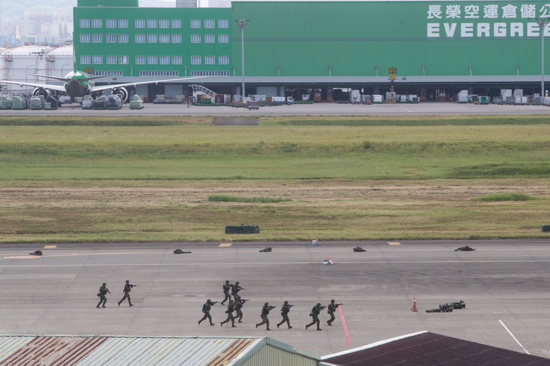 漢光演習桃機反空機降操演   今紅藍軍首次預演