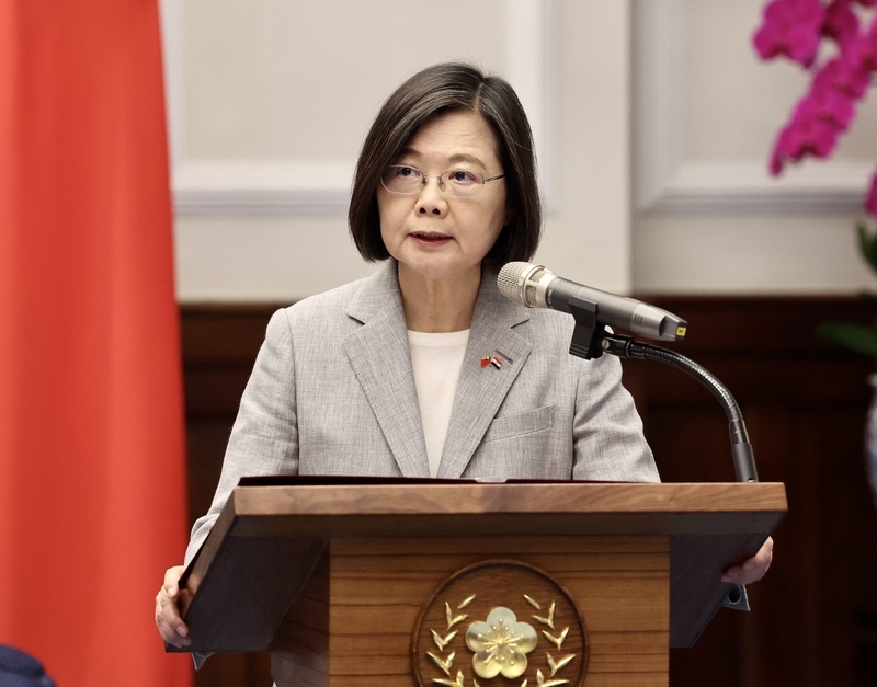 蔡總統：落實居住正義是政府目標 盼減輕民眾負擔