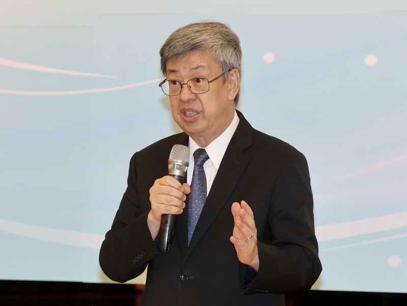 陳建仁提數據報佳音 今年內需審慎樂觀