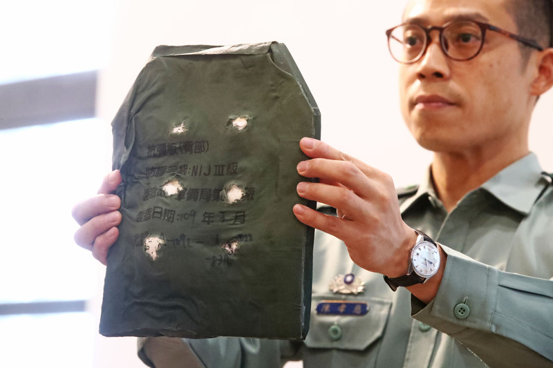 國軍實測抗彈板沒射穿 呼籲各界勿再內耗(影音)