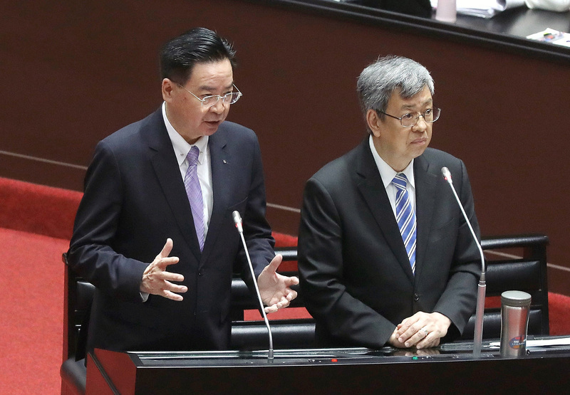 台美貿易倡議首批協定完成 將展開下階段協商  中駐美大使稱要擋住賴清德這頭灰犀牛 陳建仁：中國別製造動亂