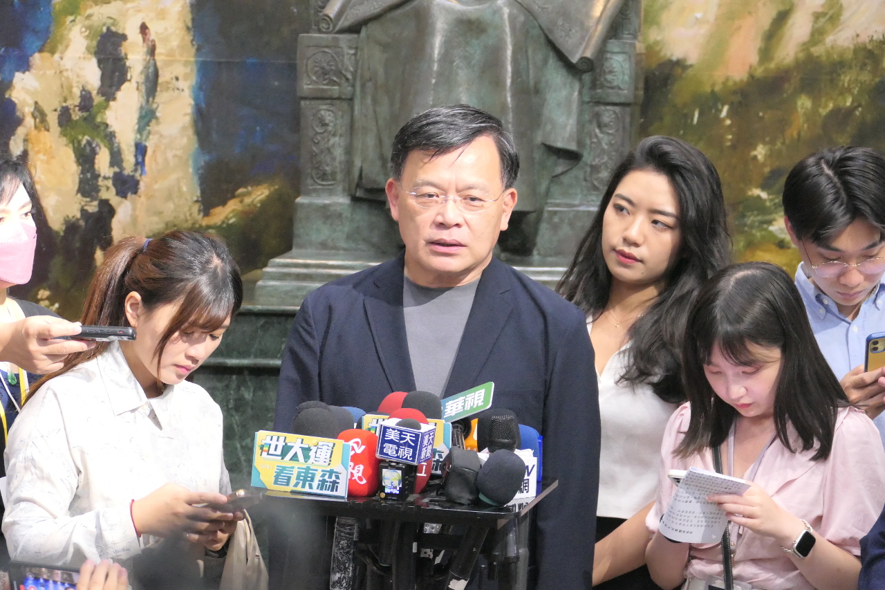 傳黨代表擬提案「換朱」 國民黨：黨主席是任期制