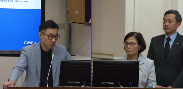 比照美國國會  藍委提案台美貿易倡議未來需經立院審查