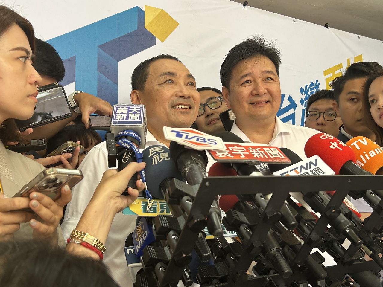 郭台銘發文參選到底？ 侯友宜：既然信念一樣就團結在一起