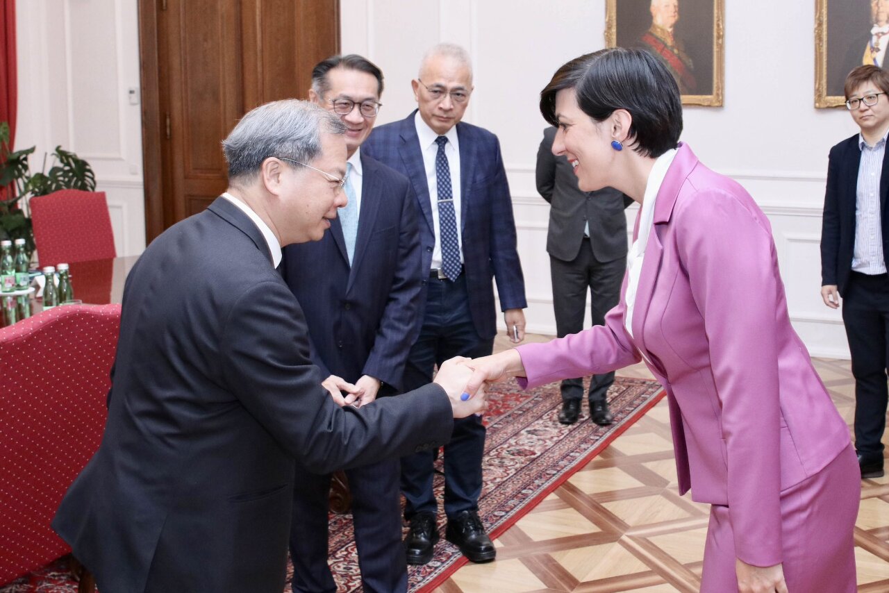 龔明鑫率團訪捷克 盼攜手打造民主供應鏈