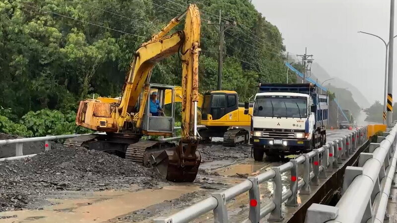 颱風來襲 台東花蓮土石流紅色警戒163條