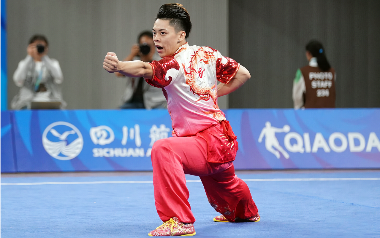 世大運武術戰果豐碩 陳岳禧男子長拳再奪1銅
