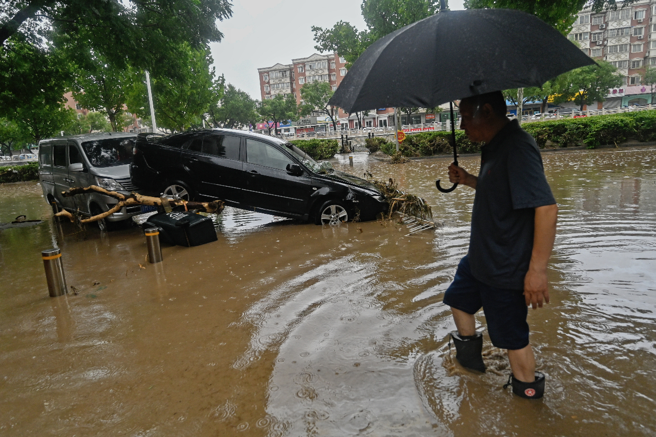 北京多地暴雨釀災 陸委會表達慰問關懷