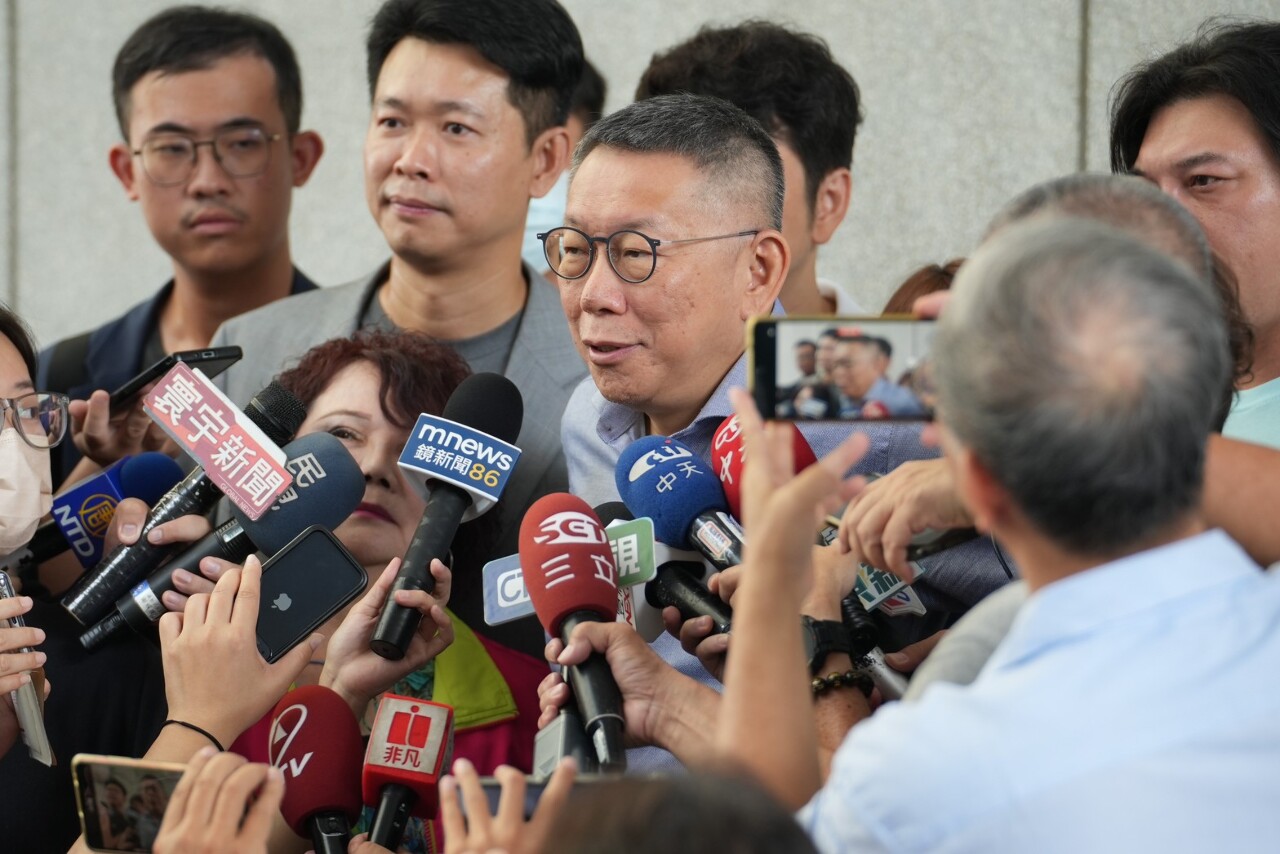 依照理想去做 柯文哲：一定參選到底