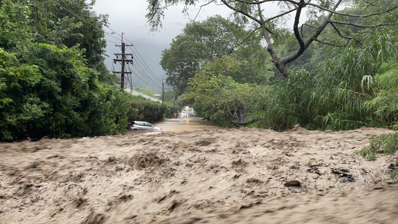 豪雨重創南投仁愛鄉  廬山及合歡山公路夜間封閉
