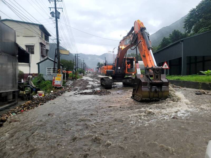 暴雨重創南投  賴副總統：中央會全力協助搶修
