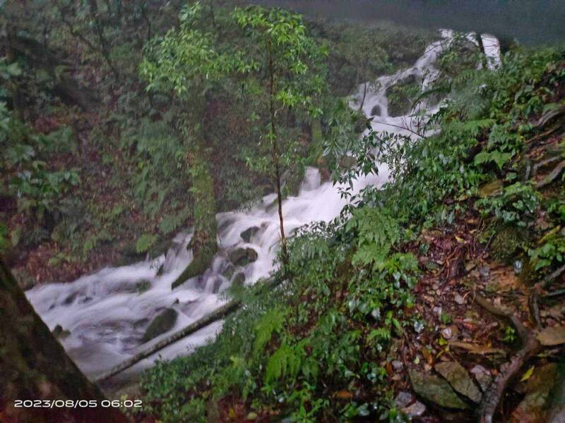 西南風影響 中南部山區持續降雨但雨勢減小