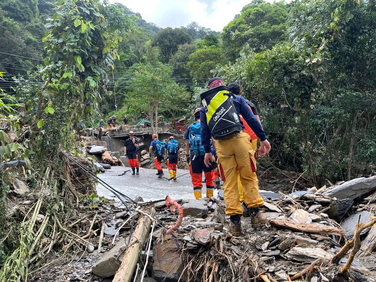 廬山溫泉受困人數增至173人 多處孤島特搜隊評估脫困