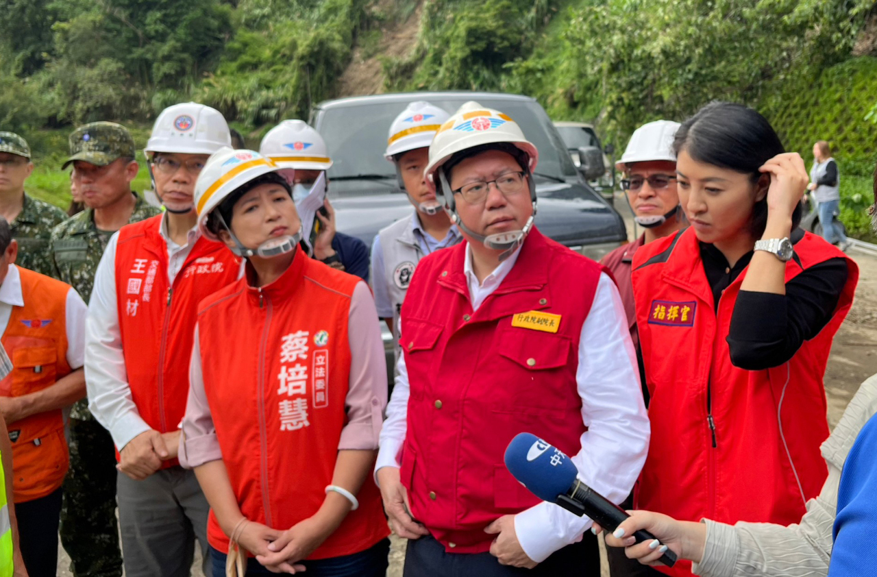 豪雨重創南投 鄭文燦：災情比照莫拉克從優從寬從速補助