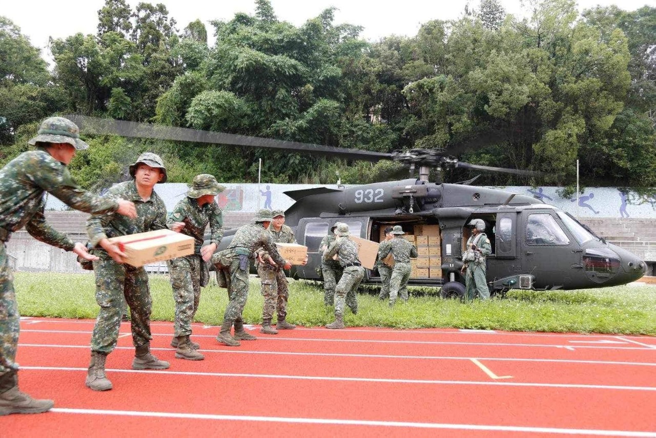 颱風海葵來襲  國軍1萬9000名兵力待命救災