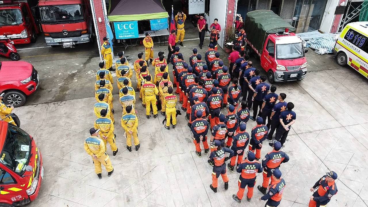 暴雨重創南投仁愛鄉 消防署及2市特搜隊馳援