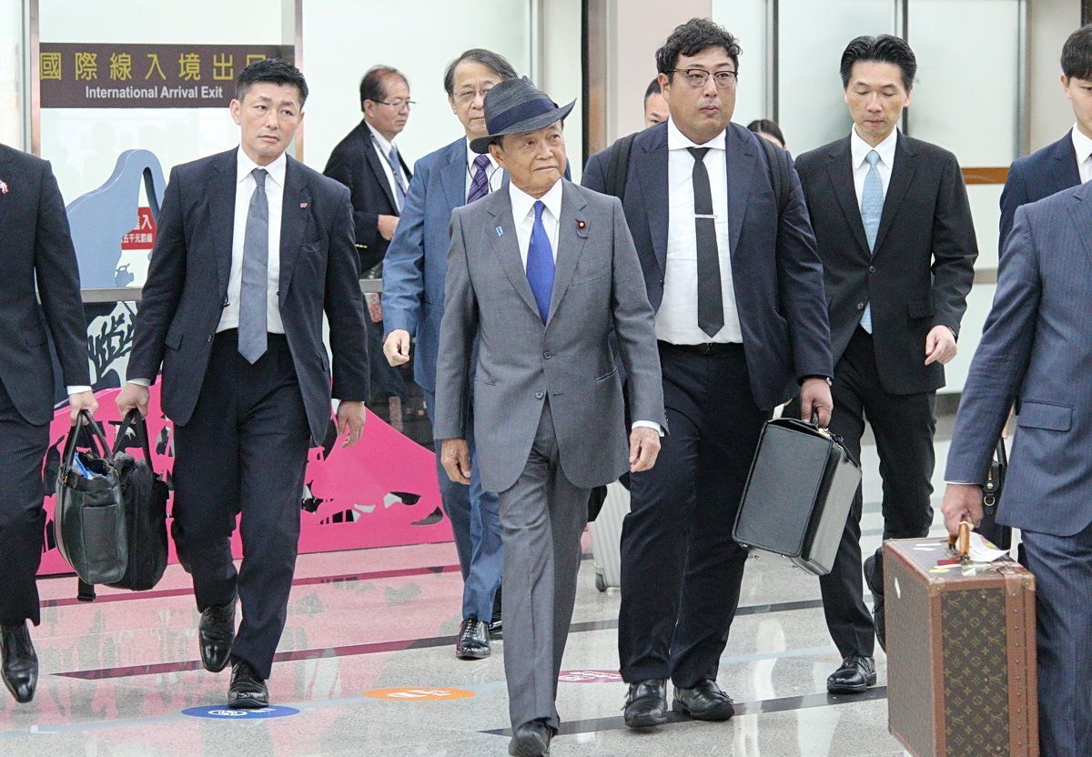 深化台日實質合作 麻生太郎8日晉見蔡總統