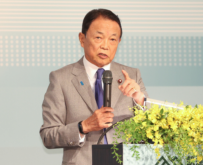 麻生太郎：日美應展現為台灣而戰的決心