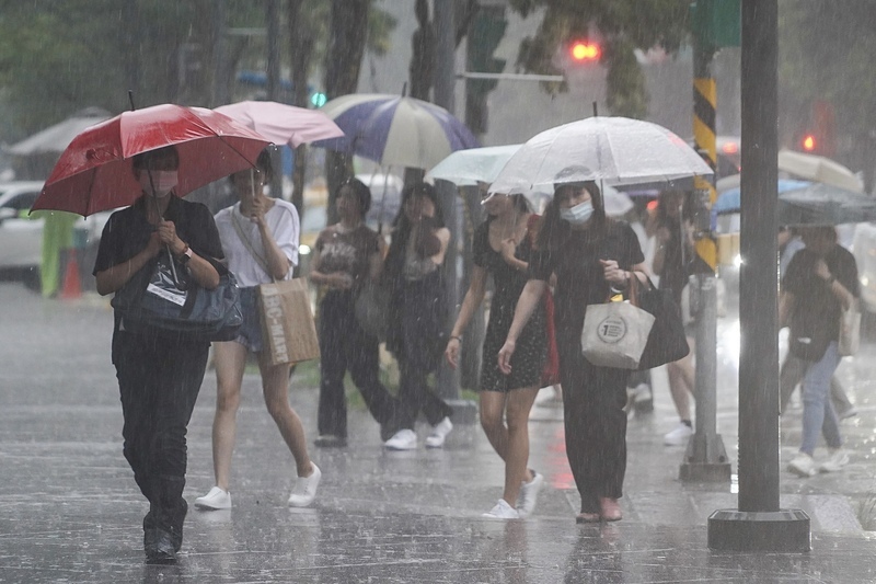 午後對流旺  北北基宜4縣市大雨特報