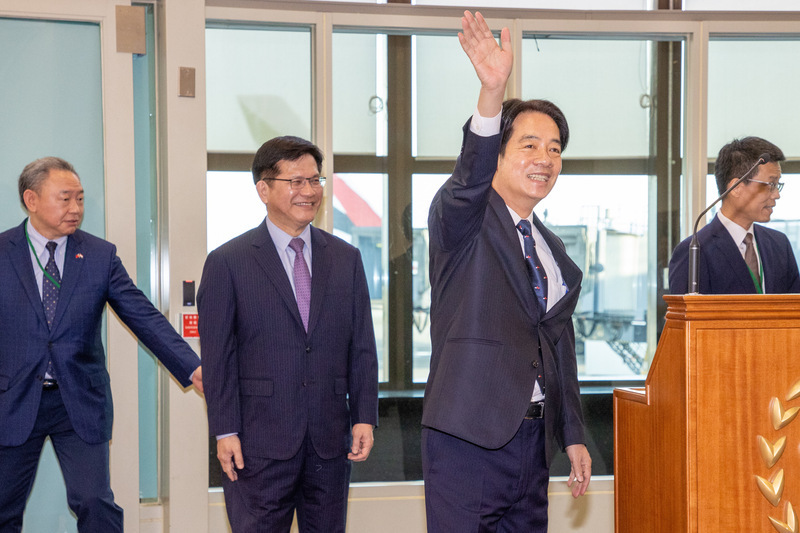 率團出訪巴拉圭 賴清德：誠懇送上台灣祝福 深化兩國邦誼
