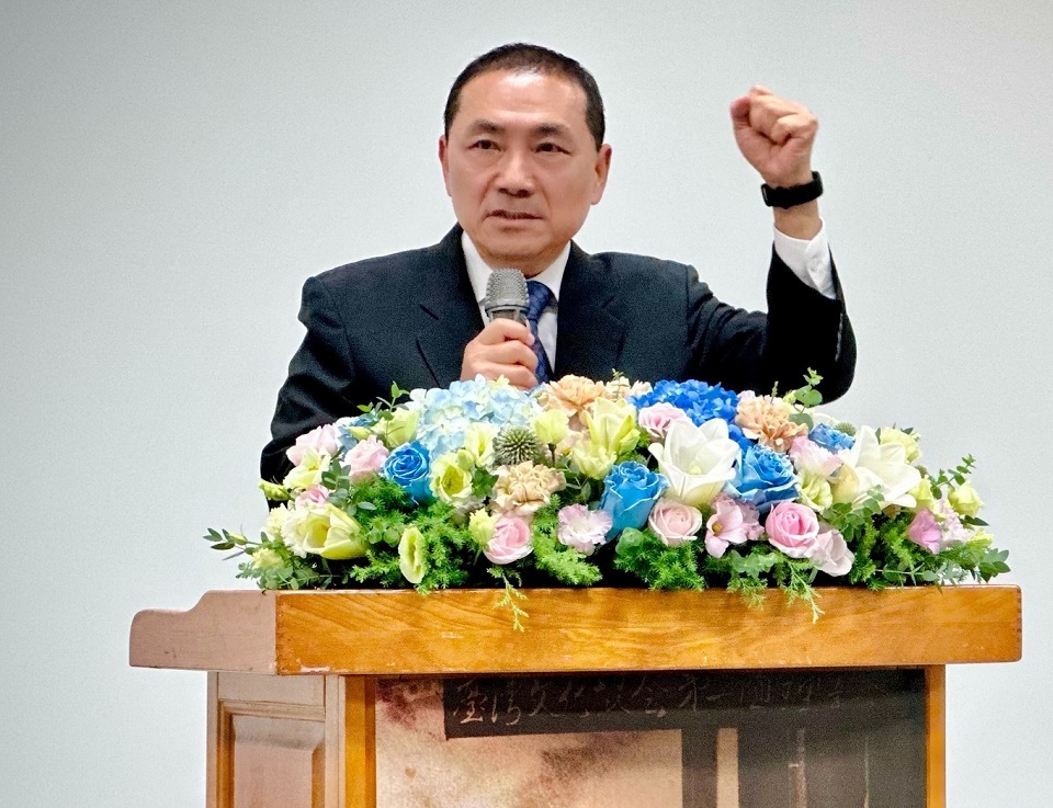 侯友宜提農業政見 老農津貼逐年增至每月1萬