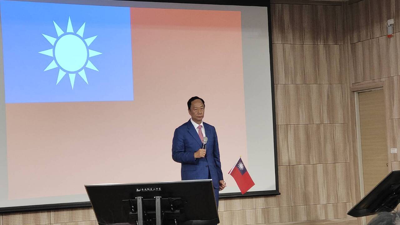 八二三喊話北京 郭台銘：兩岸若戰爭 台灣團結奮戰