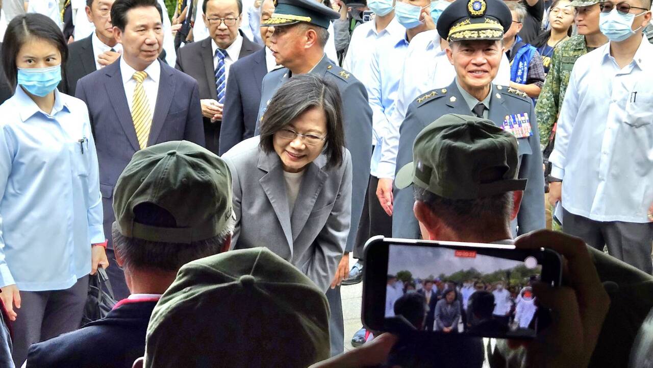 總統盼傳承八二三精神 重申維護台海和平穩定