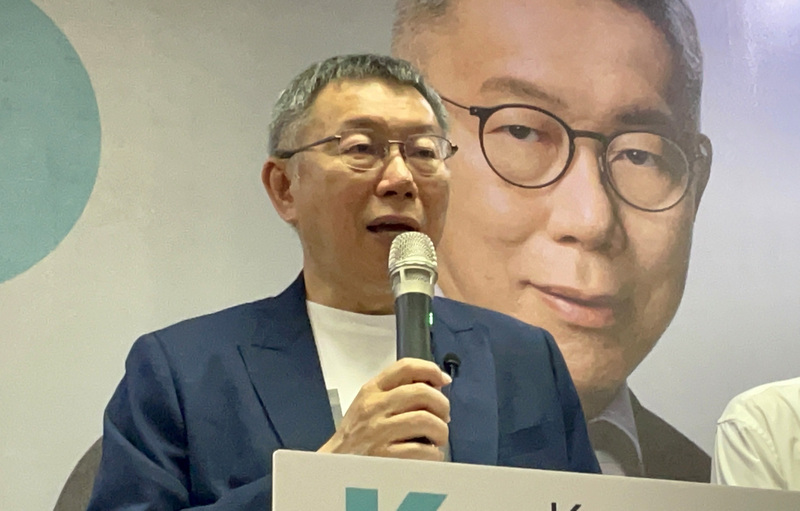柯文哲：兩岸交流立場沒變  祝蔣萬安出訪順利