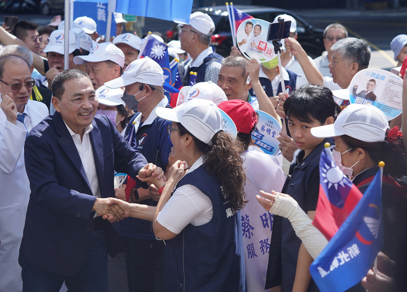 侯友宜開支票：當選總統 健康照護投資提高至GDP 8%以上