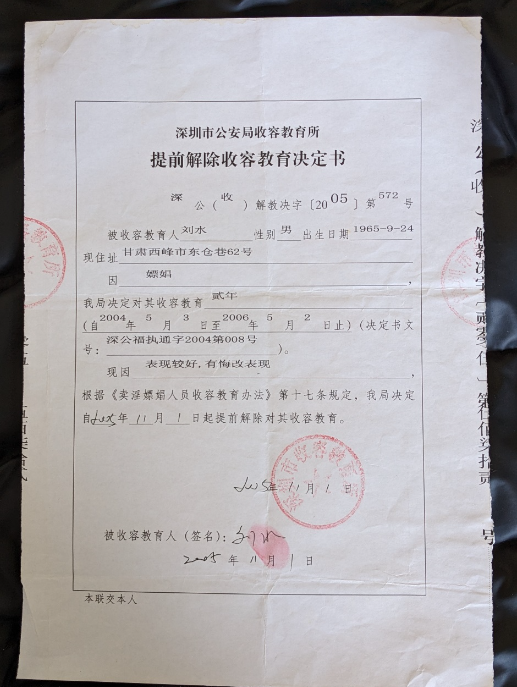 劉水：收教所日記——別拋棄絕望（七九）