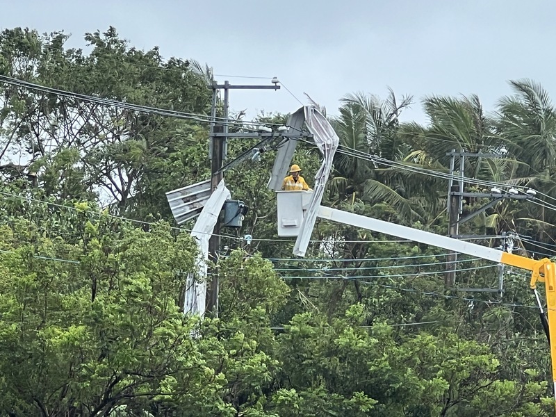 陳建仁台東勘災 今入夜前9成恢復供電