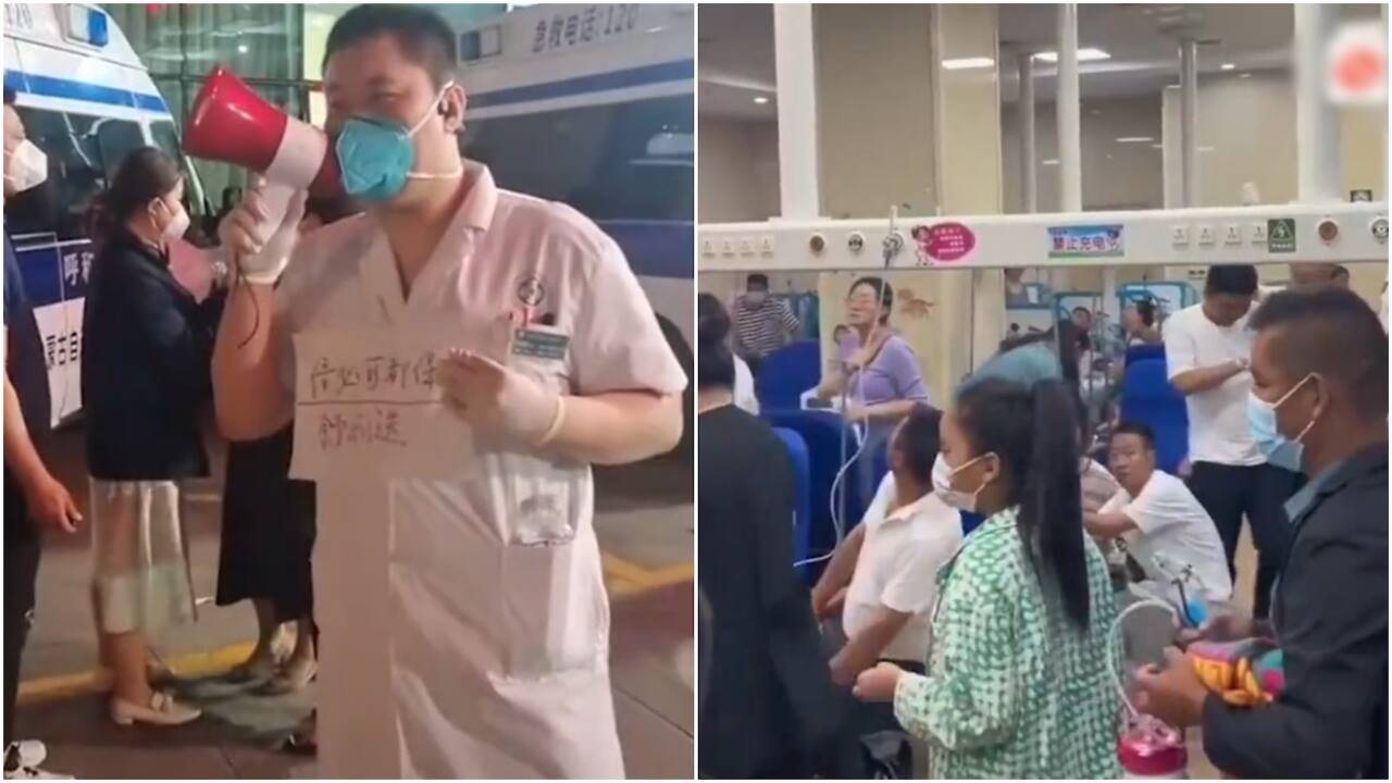 內蒙古呼和浩特暴雨引發「雷暴哮喘」　醫院人滿為患